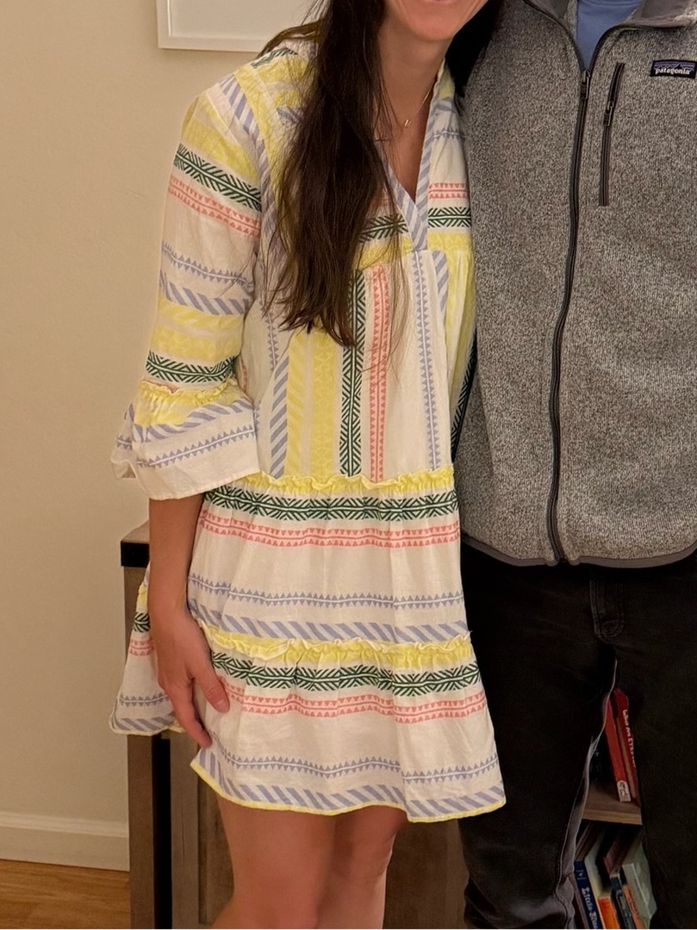 THML Stripe Cotton Tunic Striped Dress